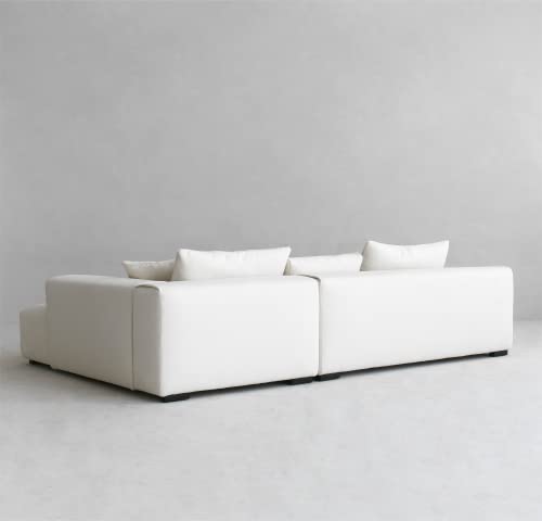 Acanva-Modern-Minimalist-Sofa-with-Extra-Deep-Seats-for-Living-Room-Bedroom-and-Lounge-L-Shaped-Sectional-Couch-with-Right-ChaiseWhite