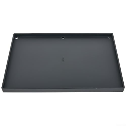 ZWEquipint Soporte de plataforma para bandeja de proyector, trípode con adaptador de 1/4 pulgadas, estante para equipo de tarjetas de sonido, plástico negro, 25 x 18 cm