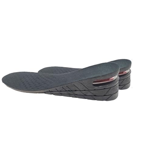 Plantillas Altura Plantilla for aumentar la altura de 3 a 9 cm con cojín aire, soporte for zapatos más altos, almohadilla absorbente ajustable(Full pad Height 7cm)