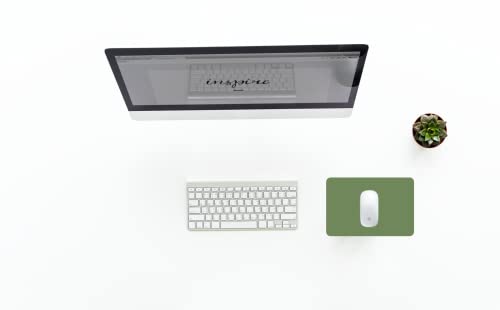 H3 Customs Mouse Pad Highland Color, Thick Non-Slip Rubber Base, Soft Mousepad For Women, Kids, Men, Wireless Mouse, Laptops, Home, Desk, Travel, Green Mouse Pad, Cute Gaming Mouse Mat, Office Gifts #TOP3