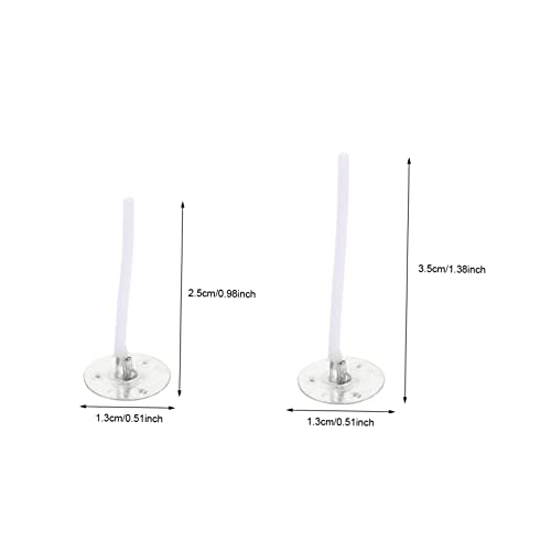 Lalafina 240 mechas para velas de aluminio miniatura 2