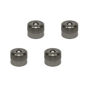 For Bmw (1967-2006) Stainless Wheel Valve Stem Cap Oem X4 #TOP7