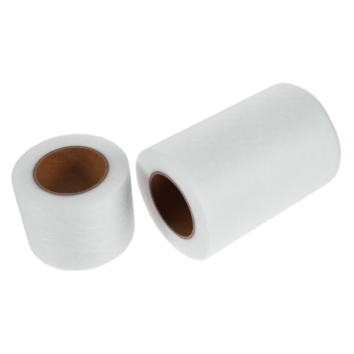 NOLITOY 2 Piezas Cinta Adhesiva Termofusible Doble Cara para Coser Parche de Tela de Caliente para Dobladillos y Manualidades de Costura DIY