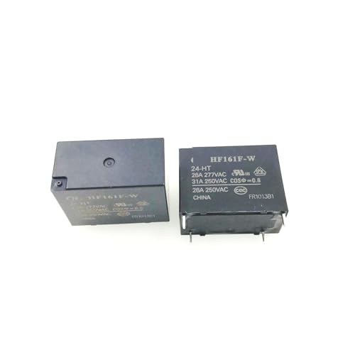 Relé de potencia HF161F-W-24-HT 31A 250VAC interruptor electromagnético de 4 pines