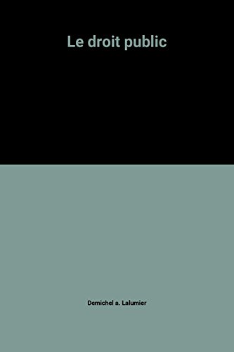 Le droit public