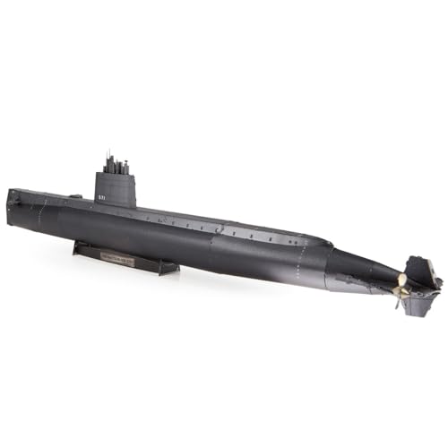 Metal Earth Premium Series USS Nautilus 3D Metal Model Kit Fascinations - Image 3
