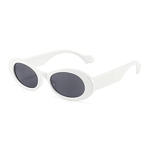 Lunettes de soleil ovales femmes vintage léopard UV400 accessoire mode été