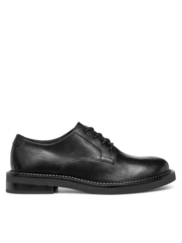 Geox Mujer D Serilda E Oxford, Negro, 39 EU