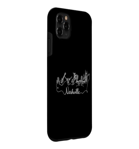 Nashville Tennessee Souvenir Hommes Skyline Nashville Coque pour iPhone 11 Pro Max – vue 3