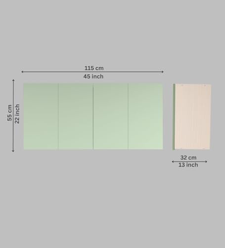 Image of SPECIALITY PANELS 4 Door Wall Cabinet with UV Profile Shutter | Wall Mounted Storage Cabinet for Kitchen Bathroom Living Room | Wooden Wall Cabinet Organizer Light Pista Finish DIY Assembly