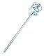 QWORK rührstab bohrmaschine, mörtelrührer sds, Mörtelmischkorb, für Klebstoffe, Farbe, Zement, Beton, Kleber, 80 mm x 400 mm