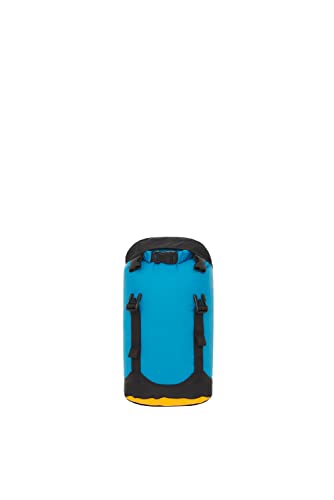 Image of Sea to Summit eVac Compression Dry Bag, Waterproof Compression Sack, 5 Liter, Turkish Tile Blue