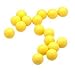 GXG Paintball Rubber 100 Reusable Paintballs - Yellow