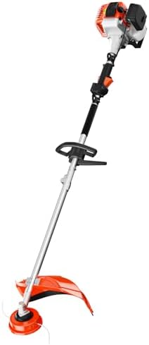 36cc Gas Trimmer Edger Mower, 3 in 1 Grade Weed Wacker, Powerful 2 Stroke Gas String Trimmer Yard Tool, Carb Compliant Lawn Equipment, Quick Start Grass Cutter