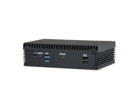 Image of IPC2710A-B04M11B - Mini Fanless Industrial PC Box, AMD Ryzen Embedded V2516, 8GB RAM, 128GB SSD, WIN11 Pro