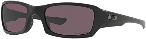 Oakley Fives Squared Sunglasses   Matte Black   Prizm Grey Lens - 009238-3254