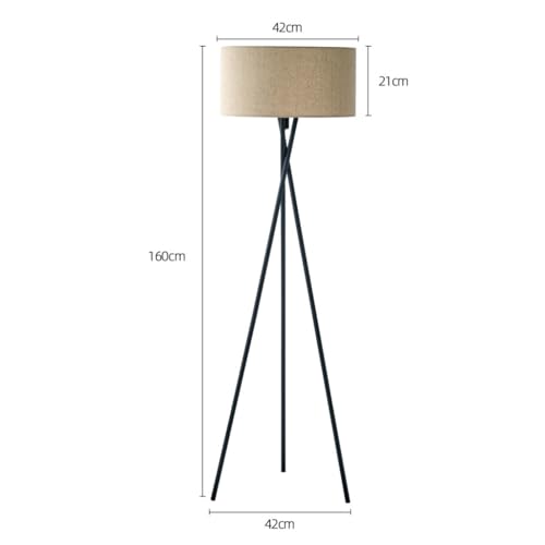 Lámpara de pie escandinava con luz ambiental LED para proteger tu vista junto al sofá 4