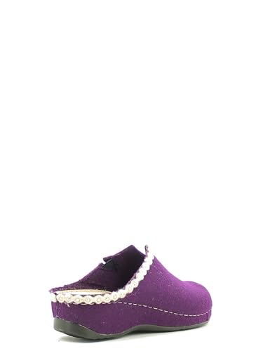 Pantofole viola Grünland semelle ergonomique taille 40 - 2