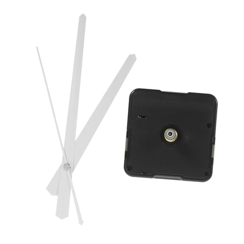 ETHZZLE DIY 壁掛け時計ムーブメントサイレントムーブメント 30-40 センチメートル電子大型時計ムーブメント金属大型ポインター 7#0119 黒秒 DIY時計アクセサリー 時計機構キ