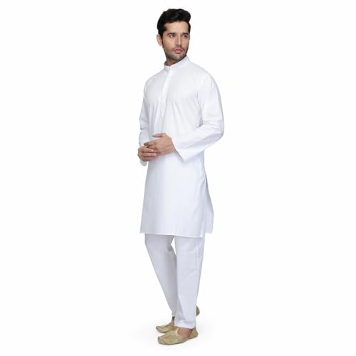 Kurta Pyjama ropa tradicional india conjunto Royal Kurta algodón hombre 2