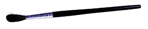 Image of Weiler 41010 1 Size, 5 /32 inch Diameter, Seamless Aluminum Ferrule, Camel hair, Lacquering Marking Brush With Round Black Handle