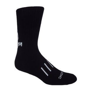 Youth Black Classic American Crew Socks