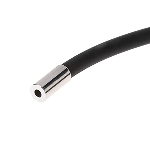 Cuerda de caucho NK803 para collar sin enredos con cierre resistente para colgar dijes de moda 6