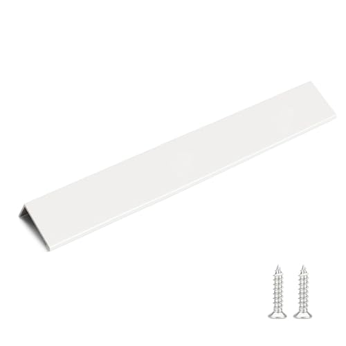 Image of Rergy 10 Pack 10 inch Cabinet Pulls White Finger Pulls for Cabinets