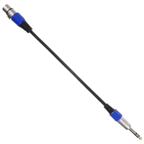 Toddmomy 2 pièces Adaptateur Audio Xlr vers Câble Microphone Mâle à Femelle pour Console Mixage Connexion Stable et Portable Lot