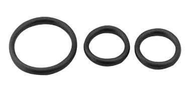 Moen 0.5 in. Dia. Silicone O-Ring Kit 3 pk