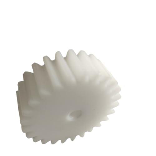 Cylindrical Drive 2pcs 1 Module Plastic Gear 8mm Thickness Cylindrical Gear 11 Teeth Flat Gear 13mm Diameter 1M 11T Straight Teeth Pinion Rack Machinery(5MM BORE)