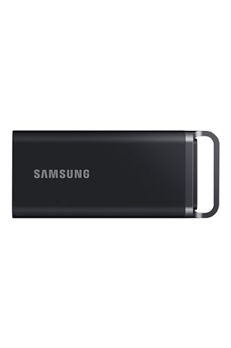 Samsung Portable SSD T5 EVO, 8 TB, USB 3.2 Gen. 1, 460 MB/s read, 460 MB/s write, External hard drive for Mac, PC, Android, Smart TVs and game consoles, Incl. USB-C cable, MU-PH8T0S/EU