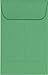 LUXPaper Coin Envelopes, Holiday Green, 2 1/4-Inch x 3 1/2-Inch, 50-Count