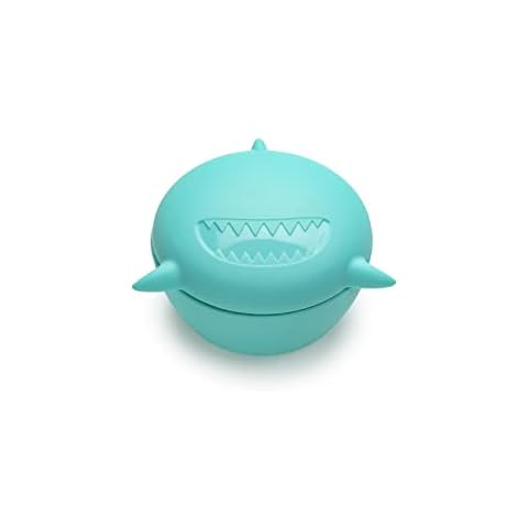 melii Silicone Shark Bowl with Lid Cover