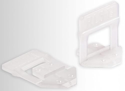  Raimondi Levelling System RLS 100 Basi per Fuga da 1 mm e per Spessore Piastrelle da 3 a 12 mm Mattonelle Lastre Posa Opera Accessori Utensili Distanziatori Livellanti Bagno Cucina Terrazzo