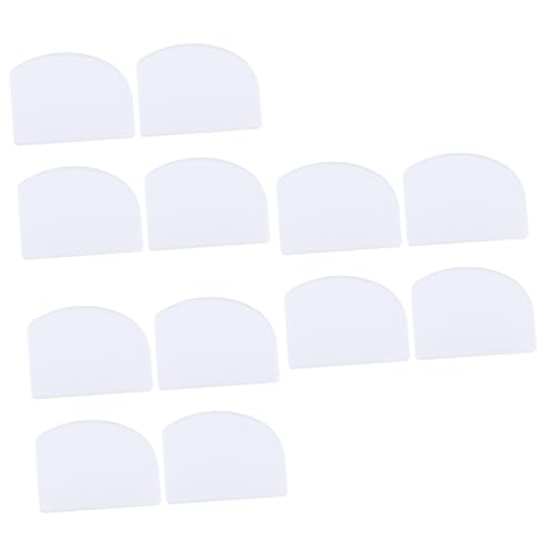 Cabilock 12pcs Cream Scraper Multi-functional Kitchen Gadget for Cake Baking Decorating Lightweight and Easy to Grip for Home and Bakery