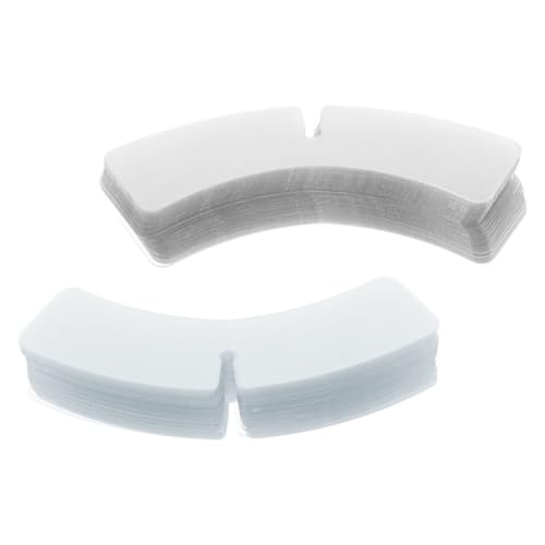 Healvian 100 Piezas Pieza De Soporte Para El Cuello Collares Desmontables Para Mujer Extensor De Cuello De Camisa Para Hombres Broche Para Hombre Collarín Pegatinas El Plastico Transparent