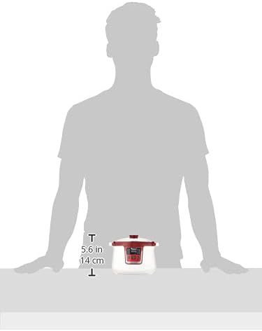 Diagram showing the dimensions of the Toyomi SC 3289 Stew Cooker and Steamer