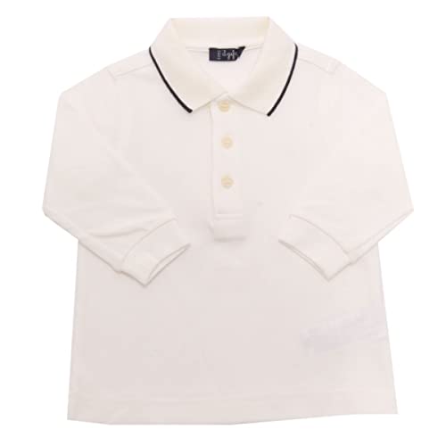 Polo de luxe Il Gufo en maille haut de gamme pour garçon style italien raffiné