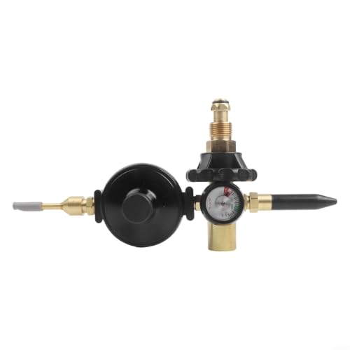 Regulador de helio CGA580 de latón con válvula para globos 3