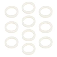 EMSea 10 Stück Filzscheiben kompatibel mit Sage kompatibel mit Breville Kaffeemühle 27 mm x 20 mm x 5 mm Filzring BES980BSS BES875UK BCG820BSSUK