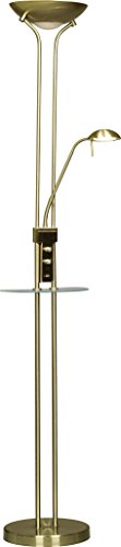 Cristalrecord 4055-1 - Lampara de pie led c/ mesa alari usb