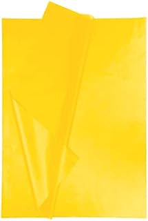 Creavvee® Decoupage Tissue Paper 50x70 cm 30 Sheets Yellow