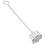 BIUDECO Molde de Aluminio para Freír Buñuelos Molde para Repostería Resistente y Duradero Utensilio de Cocina con Mango para Hogar