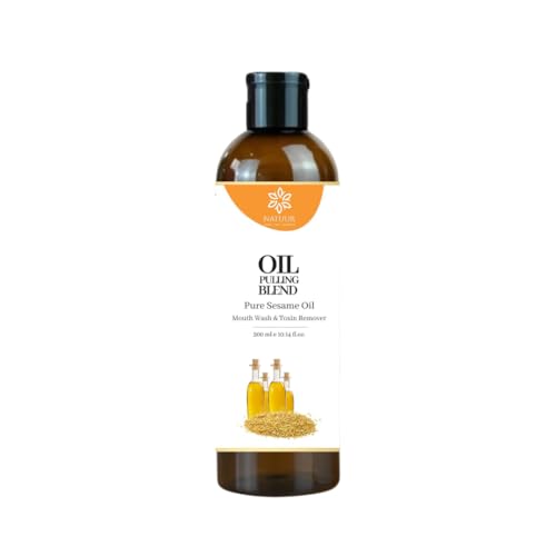 NATUUR Mouth Wash & Toxin Remover - Oil Pulling Blend, 200 ml (B08KJRHH6S) Amazon Price History, Amazon Price Tracker