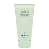 Pipette After Sun Gel - Cooling Moisturizing After Sun Care for Face and Body, Aloe Vera Gel with Sq