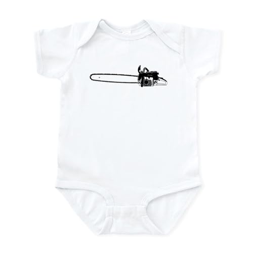 CafePress Chainsaw Infant Bodysuit Cute Infant Bodysuit Baby Romper - Main Image