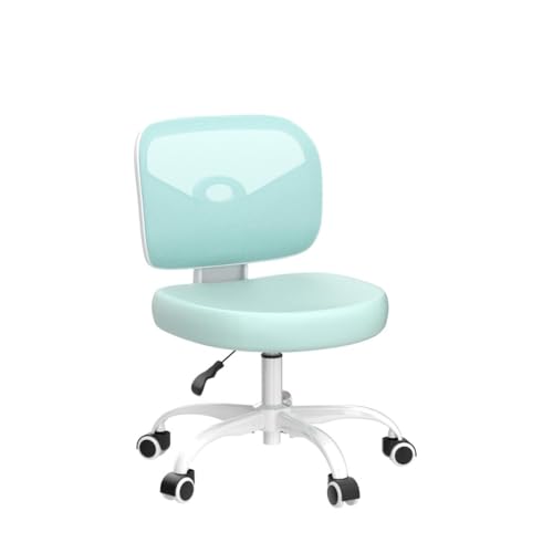Image of Primy Kids Desk Chair, Pink Study Chair for Boys Girls with Height Adjustable, Swivel Mesh Task Student Chairs for 4-12, Growing Teen Office Chair for Home /School /Office (Light Teal)