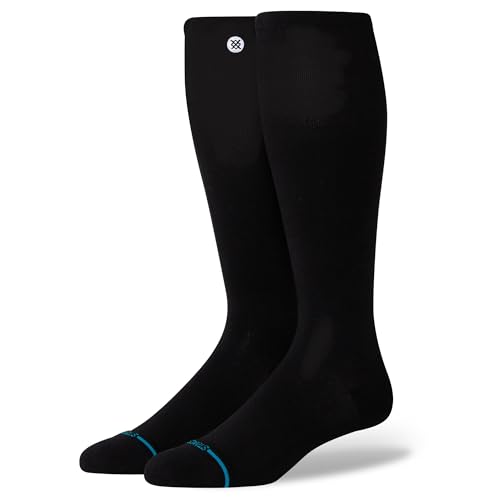 Image of Stance Unisex Icon Compression OTC Socks Bundle - Black & White, Large (2 Pairs)