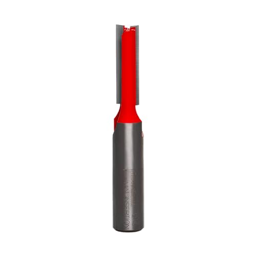 Image of 3 /8 inch x 1-1 /4 inch Double Flute Straight Bit | Double Flute, TiCo Carbide Tips, Plunge-Cut, Anti-Kickback Design, For Wood And Composite Materials